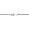 Thumbnail Image 3 of Round Solid Wheat Chain Necklace 14K Rose Gold 18" 1.25mm