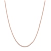 Thumbnail Image 1 of Round Solid Wheat Chain Necklace 14K Rose Gold 20" 1.25mm