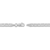 Thumbnail Image 2 of Solid Mariner Chain Necklace 14K White Gold 20" 3.7mm
