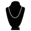 Thumbnail Image 4 of Solid Mariner Chain Necklace 14K White Gold 20" 3.7mm