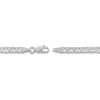 Thumbnail Image 3 of Solid Mariner Chain Necklace 14K White Gold 24" 3.7mm
