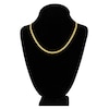 Thumbnail Image 4 of Solid Mariner Chain Necklace 14K Yellow Gold 18" 3.7mm