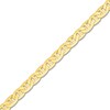 Thumbnail Image 2 of Solid Mariner Chain Necklace 14K Yellow Gold 22" 3.7mm