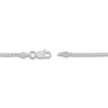 Thumbnail Image 3 of Round Solid Wheat Chain Necklace 14K White Gold 18" 1.65mm