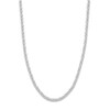 Thumbnail Image 1 of Solid Mariner Chain Necklace 14K White Gold 20" 4.4mm