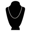 Thumbnail Image 4 of Solid Mariner Chain Necklace 14K White Gold 20" 4.4mm