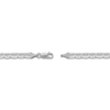 Thumbnail Image 3 of Solid Mariner Chain Necklace 14K White Gold 22" 4.4mm