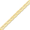 Thumbnail Image 2 of Solid Mariner Chain Necklace 14K Yellow Gold 20" 4.4mm