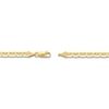 Thumbnail Image 3 of Solid Mariner Chain Necklace 14K Yellow Gold 20" 4.4mm