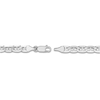 Thumbnail Image 3 of Solid Mariner Chain Necklace 14K White Gold 20" 5.6mm