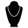 Thumbnail Image 4 of Solid Mariner Chain Necklace 14K White Gold 20" 5.6mm