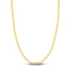 Thumbnail Image 1 of Solid Mariner Chain Necklace 14K Yellow Gold 18" 5.6mm