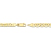 Thumbnail Image 3 of Solid Mariner Chain Necklace 14K Yellow Gold 18" 5.6mm