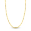 Thumbnail Image 1 of Solid Mariner Chain Necklace 14K Yellow Gold 20&quot; 5.6mm
