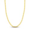 Thumbnail Image 1 of Solid Mariner Chain Necklace 14K Yellow Gold 30" 5.6mm