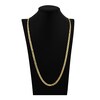 Thumbnail Image 4 of Solid Mariner Chain Necklace 14K Yellow Gold 30" 5.6mm