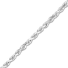 Thumbnail Image 2 of Diamond-Cut Solid Rope Chain Necklace 14K White Gold 22" 2.15mm