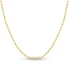 Thumbnail Image 1 of Diamond-Cut Solid Rope Chain Necklace 14K Yellow Gold 20" 2.15mm