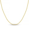 Thumbnail Image 1 of Diamond-Cut Solid Rope Chain Necklace 14K Yellow Gold 22" 2.15mm