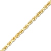 Thumbnail Image 2 of Diamond-Cut Solid Rope Chain Necklace 14K Yellow Gold 30" 2.15mm
