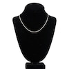 Thumbnail Image 4 of Diamond-Cut Solid Rope Chain Necklace 14K White Gold 18" 2.3mm