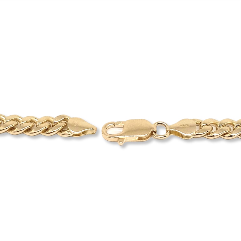 30 MM Cuban Link Bracelet (14k Gold over Pure 999 Silver