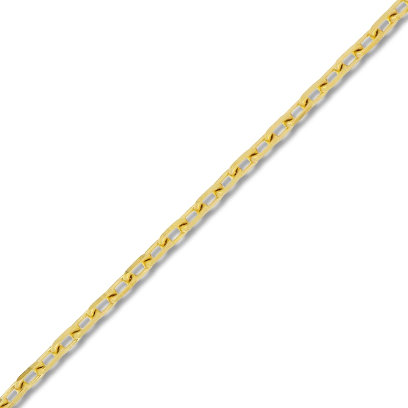 Main Image 2 of Solid Cable Chain Necklace 14K Yellow Gold 22" 2.7mm
