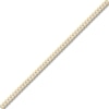Thumbnail Image 2 of Italia D'Oro Solid Pave Curb Link Necklace 14K Yellow Gold 22" 4.95mm