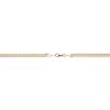 Thumbnail Image 2 of Pave Curb Link Necklace 14K Yellow Gold 22" 4.95mm