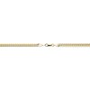 Thumbnail Image 2 of Pave Curb Link Necklace 14K Yellow Gold 22" 4.95mm