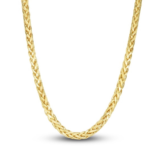 Stainless Steel 14K Gold Franco Link Chain Necklace 24 Inches / Gun Metal