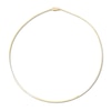 Thumbnail Image 1 of Solid Omega Chain Necklace 14K Yellow Gold 16" 3.0mm