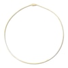 Thumbnail Image 1 of Semi-Solid Omega Chain Necklace 14K Yellow Gold 18" 3mm