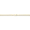 Thumbnail Image 2 of Solid Curb Chain Necklace 14K Yellow Gold 18" 2.6mm