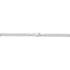 Thumbnail Image 2 of Solid Curb Chain Necklace 14K White Gold 18" 2.6mm