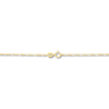 Thumbnail Image 2 of Solid Figaro Chain Necklace 14K Yellow Gold 16" 1.3mm