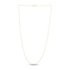 Thumbnail Image 2 of Solid Figaro Chain Necklace 14K Yellow Gold 18" 1.3mm