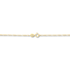 Thumbnail Image 3 of Solid Figaro Chain Necklace 14K Yellow Gold 18" 1.3mm