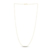 Thumbnail Image 2 of Solid Figaro Chain Necklace 14K Yellow Gold 24" 1.3mm