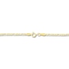 Thumbnail Image 2 of Solid Figaro Chain Necklace 14K Yellow Gold 16" 1.9mm