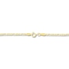 Thumbnail Image 2 of Solid Figaro Chain Necklace 14K Yellow Gold 18" 1.9mm