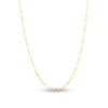 Thumbnail Image 1 of Solid Figaro Chain Necklace 14K Yellow Gold 18" 2.8mm