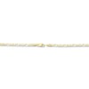 Thumbnail Image 2 of Solid Figaro Chain Necklace 14K Yellow Gold 20&quot; 2.8mm