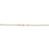 Thumbnail Image 1 of Solid Figaro Chain Necklace 14K Yellow Gold 22" 2.8mm