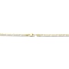 Thumbnail Image 2 of Solid Figaro Chain Necklace 14K Yellow Gold 24" 2.8mm