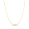Thumbnail Image 1 of Semi-Solid Mariner Chain Necklace 14K Yellow Gold 16" 3.2mm