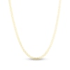 Thumbnail Image 1 of Semi-Solid Mariner Chain Necklace 14K Yellow Gold 20" 3.2mm