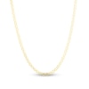 Thumbnail Image 1 of Semi-Solid Mariner Chain Necklace 14K Yellow Gold 24" 3.2mm