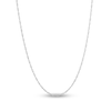 Thumbnail Image 1 of Semi-Solid Singapore Chain Necklace Sterling Silver 16" 1.8mm