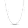 Thumbnail Image 1 of Semi-Solid Singapore Chain Necklace Sterling Silver 18&quot; 1.8mm